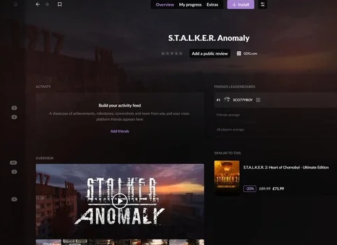 Зачем нужен GOG GALAXY 2.0 ?